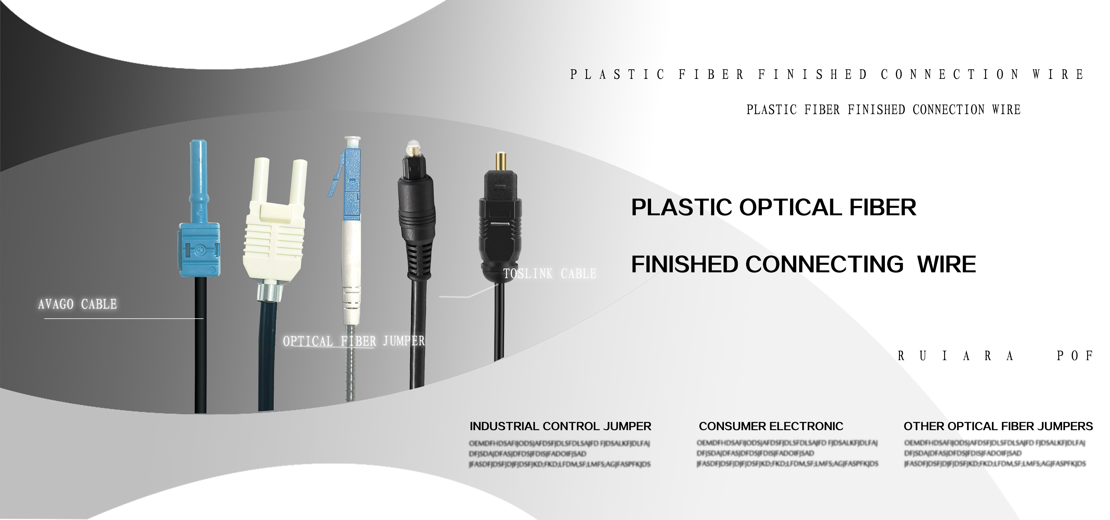 Calidad Cable de fibra óptica plástico Fábrica