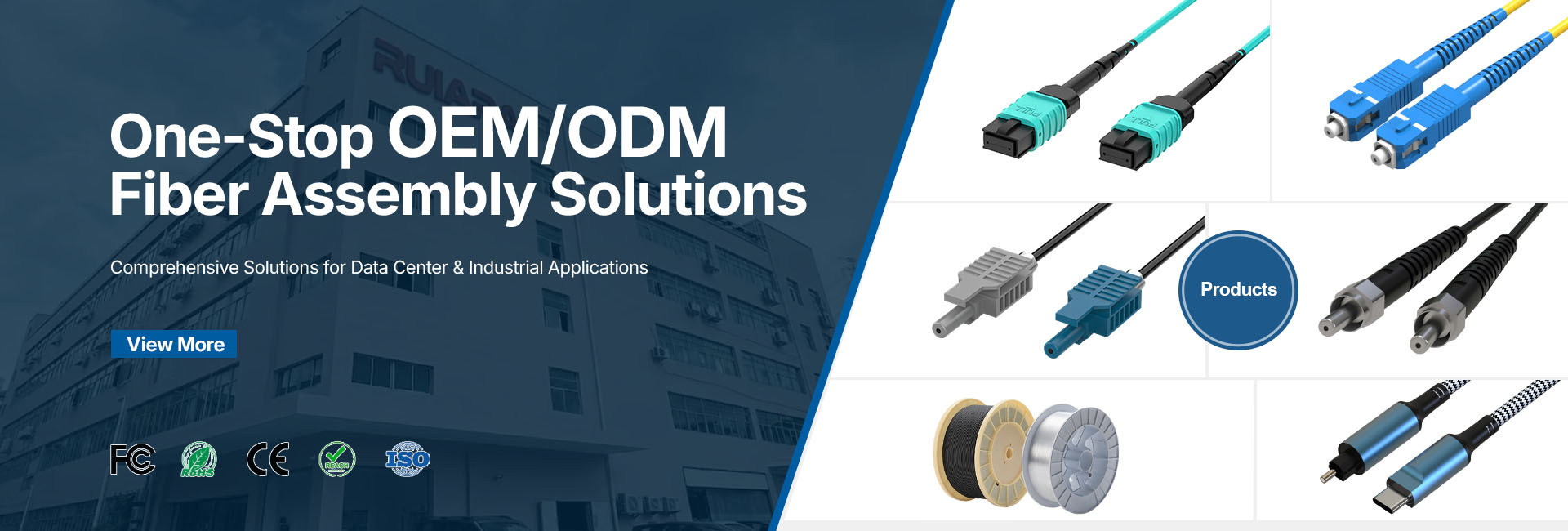 Calidad Cable del remiendo de la fibra de MTP MPO Fábrica