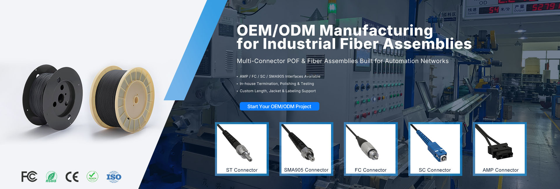 Calidad Cable del remiendo de la fibra de MTP MPO Fábrica