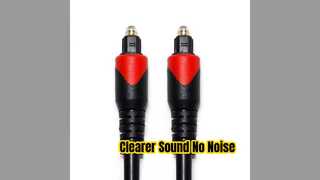 Actualice su cable de audio digital Toslink de sonido
