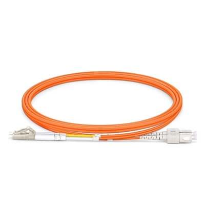 Conexión suave y fluida con cable de fibra óptica de plástico simplex con conectores FC ST LC SC para telecomunicaciones y redes Ethernet