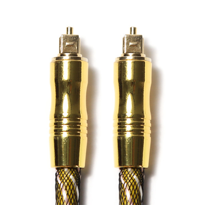 comprar Cable de Audio óptico TOSLINK OD 7,0, red trenzada de nailon, puertos chapados en oro 4K, sonido HiFi para amplificador de Subwoofer, audiófilo online manufacture