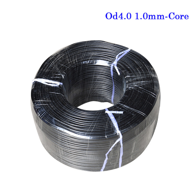 comprar Cable de descenso de fibra FTTH ASU OD4.0 1.0SDI con aislamiento de poliolefina retardante cojo de alta definición para Transmassion de señal online manufacture