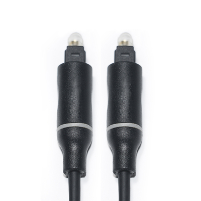 comprar 1.5M - 5M Cable digital Toslink OD4.0 Conector de plástico negro para barra de sonido de CD de cine en casa online manufacture