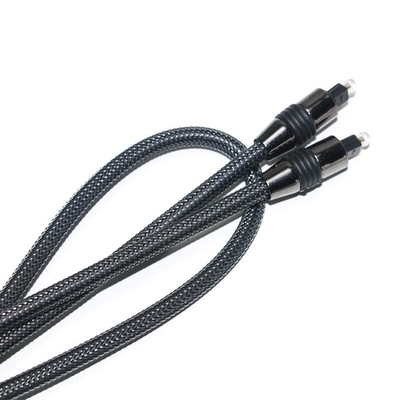 comprar Factory Outlet Brand New Toslink Audio Digital Cable Nylon trenzado OD4.0 Metal Shell Conector chapado en oro online manufacture