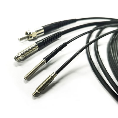 Calidad  Diffuse Reflection Optical Fiber Sensor M3/M4/M5 Series Connector Antenna 0.8mm 1m Fábrica
