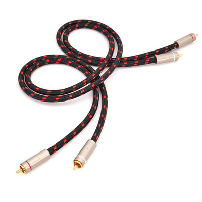 comprar Cable de audio digital ROHS RCA SPDIF 3.5 mm chapado en oro con cuerda tejida textura 5.1 online manufacture