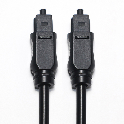 comprar El PVC del cable de audio de Digitaces del mercado de fábrica plateó Toslink OD 4.0 el 1.2M para el amplificador de DVD online manufacture