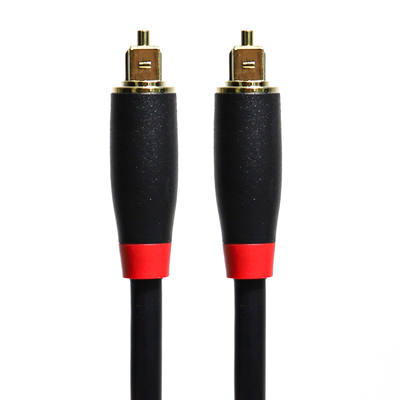 comprar Precio de fábrica de alta calidad 24K Cable de audio óptico digital Toslink ABS chapado en oro Ject 1.5M online manufacture