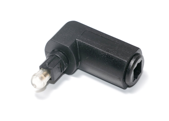 comprar Accesorios de fibra óptica del DVD de la TV varón de 90 grados al conector hembra online manufacture