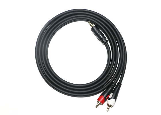 comprar Cable de audio doble de la cabeza 2rca, DVD Digital de la TV 3,5 milímetros de cable de audio online manufacture
