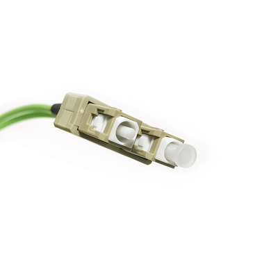 Cordón de remiendo a dos caras con varios modos de funcionamiento de la fibra del ST milímetro OM2 50/125 3.0m m del cable fibroóptico ST-LC UPC, el 1M/2M/3M/5M/10M