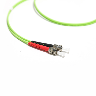 Cordón de remiendo a dos caras con varios modos de funcionamiento de la fibra del ST milímetro OM2 50/125 3.0m m del cable fibroóptico ST-LC UPC, el 1M/2M/3M/5M/10M