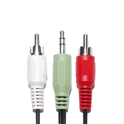 Cable de audio digital óptico RCA Conector de loto 2/1 Sonido dual 2M 3M 5M Para reproductor de DVD PC CD