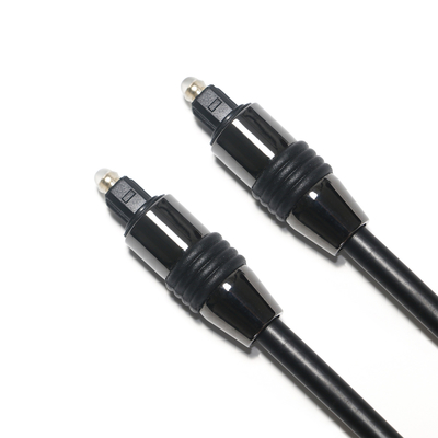 Cable de Audio óptico TOSLINK OD 5,0 Cable Digital SPDIF conector de plástico 1,5 M 3,0 M 5,0 M para barra de sonido MD DVD
