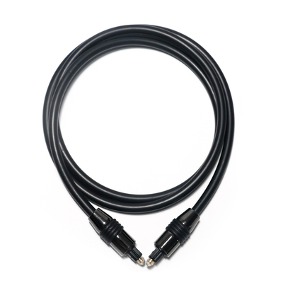 Cable de Audio óptico TOSLINK OD 5,0 Cable Digital SPDIF conector de plástico 1,5 M 3,0 M 5,0 M para barra de sonido MD DVD