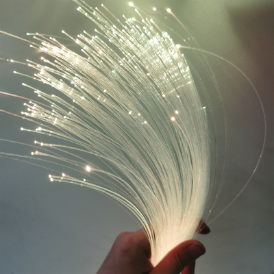 [Precio de fábrica] POF QH1000-10/A luz de fibra óptica de plástico PMMA de 9 núcleos para decoración de coche/hogar