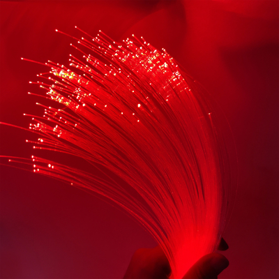 Cable de descenso de fibra FTTH OD0.25 16 corazones PMMA fibra óptica de plástico iluminación de luz para la decoración del coche/del hogar