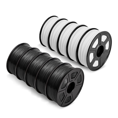 Tipo coaxial precio del cable de fribra óptica de POF OD1.3 Om1 Om2 PMMA de fábrica grande de la abertura para el transporte de la señal/Docrating