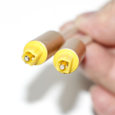 Conector de carcasa de plástico para cable Digital Toslink trenzado OD4.0 para barra de sonido 1,8 M 2,4 M 3M