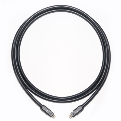 Cable de audio digital óptico OD4.0 Cable Toslink macho a macho para cine en casa, barra de sonido, TV y más 1.2M 2.4M 3M Más