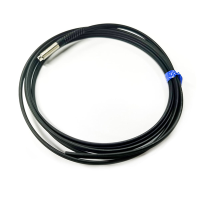 Sensor de fibra óptica de reflexión difusa M3/M4/M5 serie conector antena 0,8mm 1m