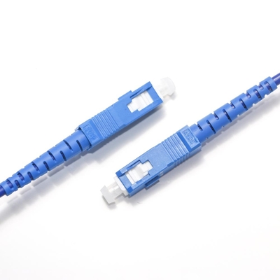 Cable de ruta de fibra óptica de salida de fábrica Modelo único Core OD2.0 SC Socket 2/2 para equipo de prueba de cámara Minitor