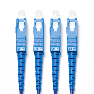 Cable de ruta de fibra óptica de salida de fábrica Modelo único Core OD2.0 SC Socket 2/2 para equipo de prueba de cámara Minitor