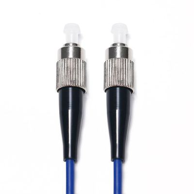 Base azul FC 1/1 OM3 del solo modo del cordón de remiendo de la fibra óptica para el equipo de prueba del LAN WLAN