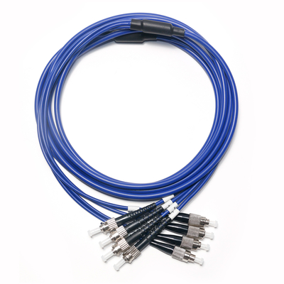 Cable de conexión de fibra óptica FC-ST OM3 4Mode 4Core Wire OD 2,0/3,0mm para cámara de vigilancia conector de ordenador interior