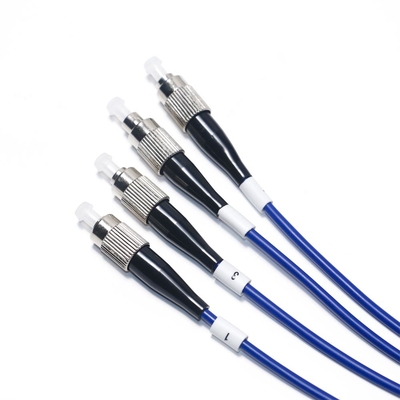 Cordón de remiendo de fibra óptica FC 4/4 Mutiple modelo 38 pulgadas para vigilancia WLAN 1M/2M/3M/5M/10M