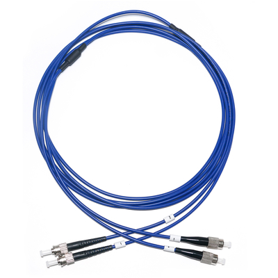 Factory Outlet ST 2/2 Single-Mode-Core Cable de conexión de fibra óptica para comunicación de computadora WLAN LAN minitor