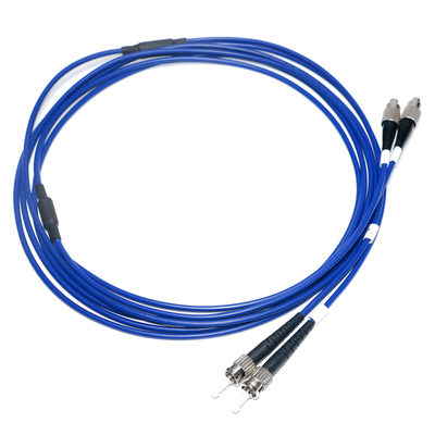 Factory Outlet ST 2/2 Single-Mode-Core Cable de conexión de fibra óptica para comunicación de computadora WLAN LAN minitor