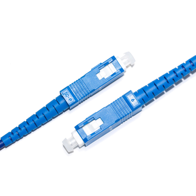 1310/1550nm azul SC/SC 4-4 cable de parche óptico de un solo núcleo de cuatro modos OM3 para cámara de vigilancia 3M 5M 8M 15M