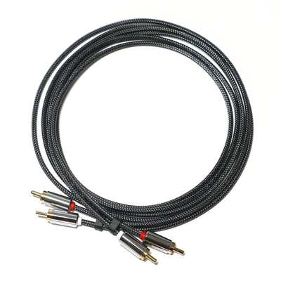 Audio Digital de calidad Premium RCA SPDIF 3,5mm tejido de nailon aleación de aluminio macho a macho para VCD DVD TV barra de sonido