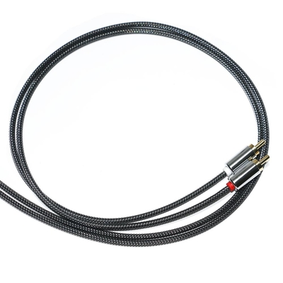 Audio Digital de calidad Premium RCA SPDIF 3,5mm tejido de nailon aleación de aluminio macho a macho para VCD DVD TV barra de sonido