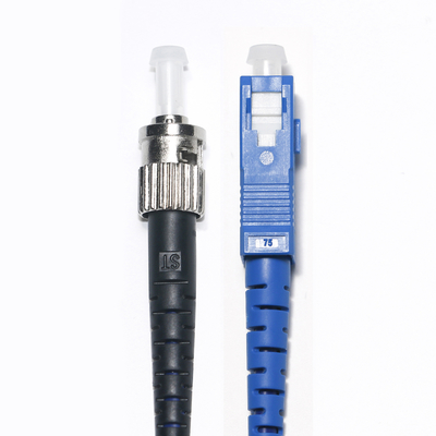 Cable de conexión de fibra óptica ST FC de doble núcleo y modo dual para red de conexión WLAN LAN