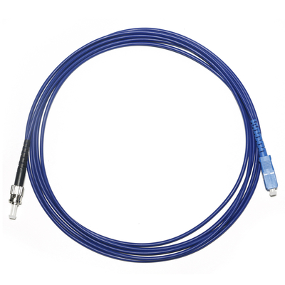 Cable de conexión de fibra óptica ST FC de doble núcleo y modo dual para red de conexión WLAN LAN