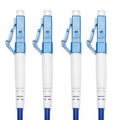 Cable de conexión de fibra óptica SC LC multimodo de doble núcleo OM3 4/4 10G para vigilancia WLAN LAN
