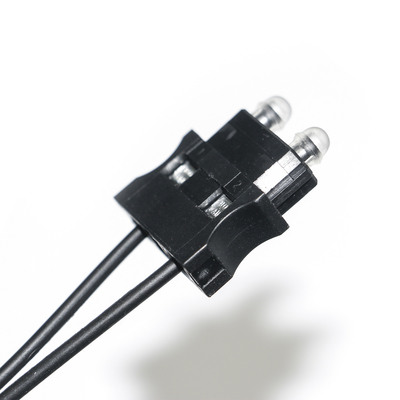 Cable de fibra óptica de plástico de 180dB/Km Cable fino OD2.2 para prueba de equipos, sistema servo de conector de máquina