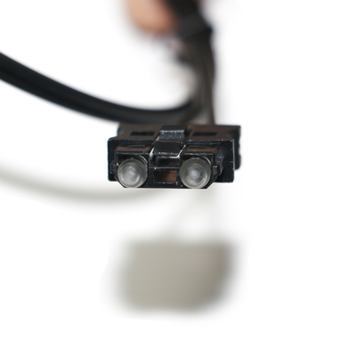 Cable de fibra óptica de plástico de 180dB/Km Cable fino OD2.2 para prueba de equipos, sistema servo de conector de máquina