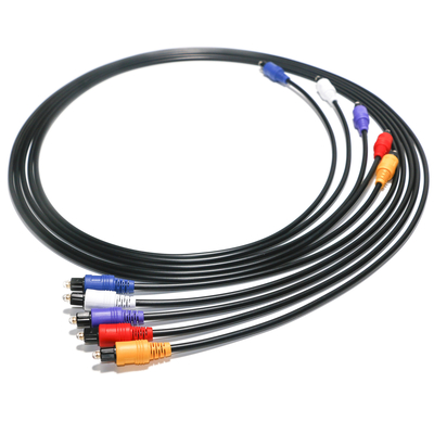Cable RCA Cable de audio digital óptico Conector de plástico de 5 colores el 1,5 m - los 5 m para reproductor de DVD y CD