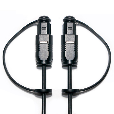 Factory Outlet Toslink Black PVC OD4.0mm 2.2mm Core Fiber Digital Cable para Mini Player CD Soundbar