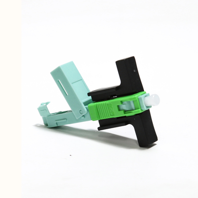 Conector manual reutilizable para redes FTTH estándar SC pulido APC/UPC