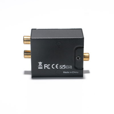 Fibra óptica digital de salida de fábrica a convertidor de audio analógico Toslink / SPDIF de 3,5 mm DTA10
