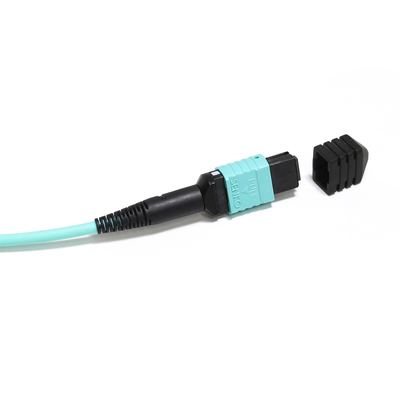 Cable troncal híbrido azul MTP/MPO FC/MPO 8/1 12C conector para prueba de equipo