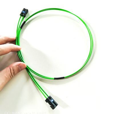 Adaptador hembra de cable verde oliva de derivación de bucle de fibra óptica de 22 cm para BGM Mercedes