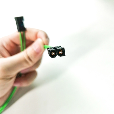 Adaptador hembra de cable verde oliva de derivación de bucle de fibra óptica de 22 cm para BGM Mercedes
