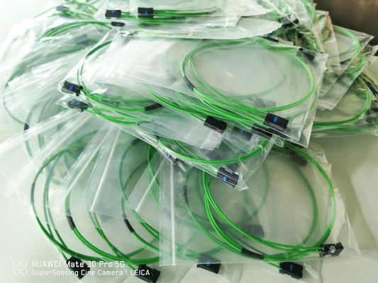 Adaptador hembra de cable verde oliva de derivación de bucle de fibra óptica de 22 cm para BGM Mercedes