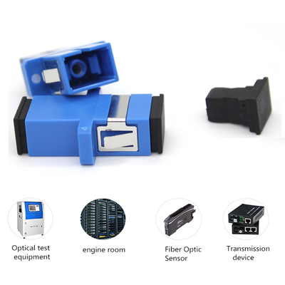 Adaptador de conector de fibra óptica SC SC/UPC SM Brida Singlemode Simplex SC-SC APC Coupler